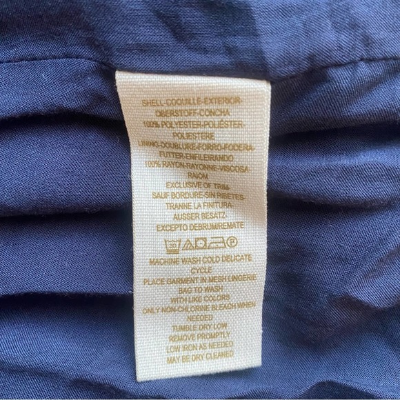 Free People Size L Eternal Spring Babydoll Boho Mini Dress Blue Floral - Picture 6 of 15